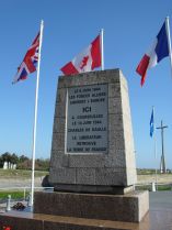 Landings memorial at Courselles sur Mer